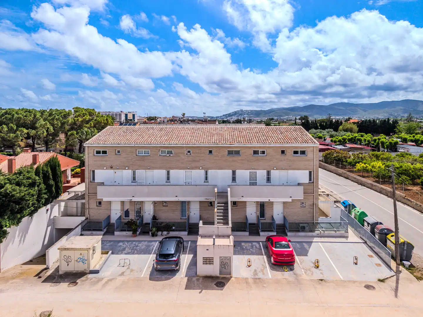 Exterior view of Duplexes for sale in Benicarló  with Air Conditioner, Terrace and Balcony
