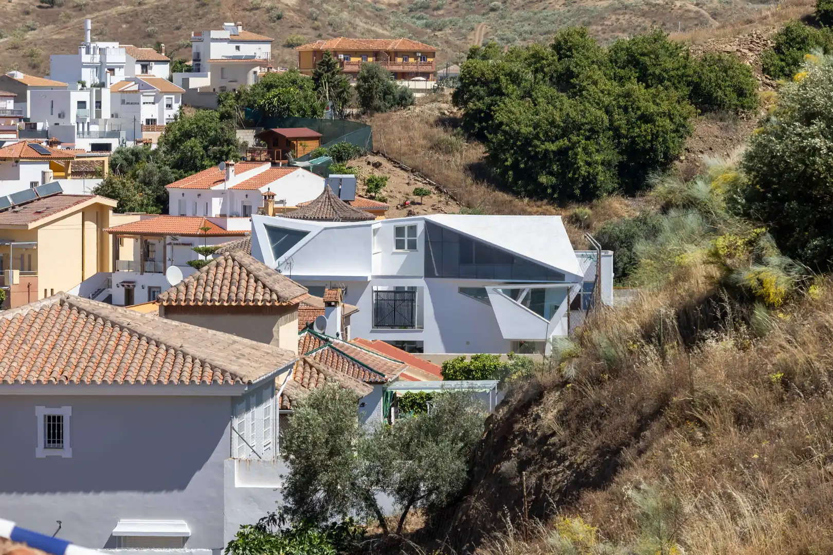 Exterior view of Houses for sale in Málaga  with Air Conditioner, Heating and Private garden