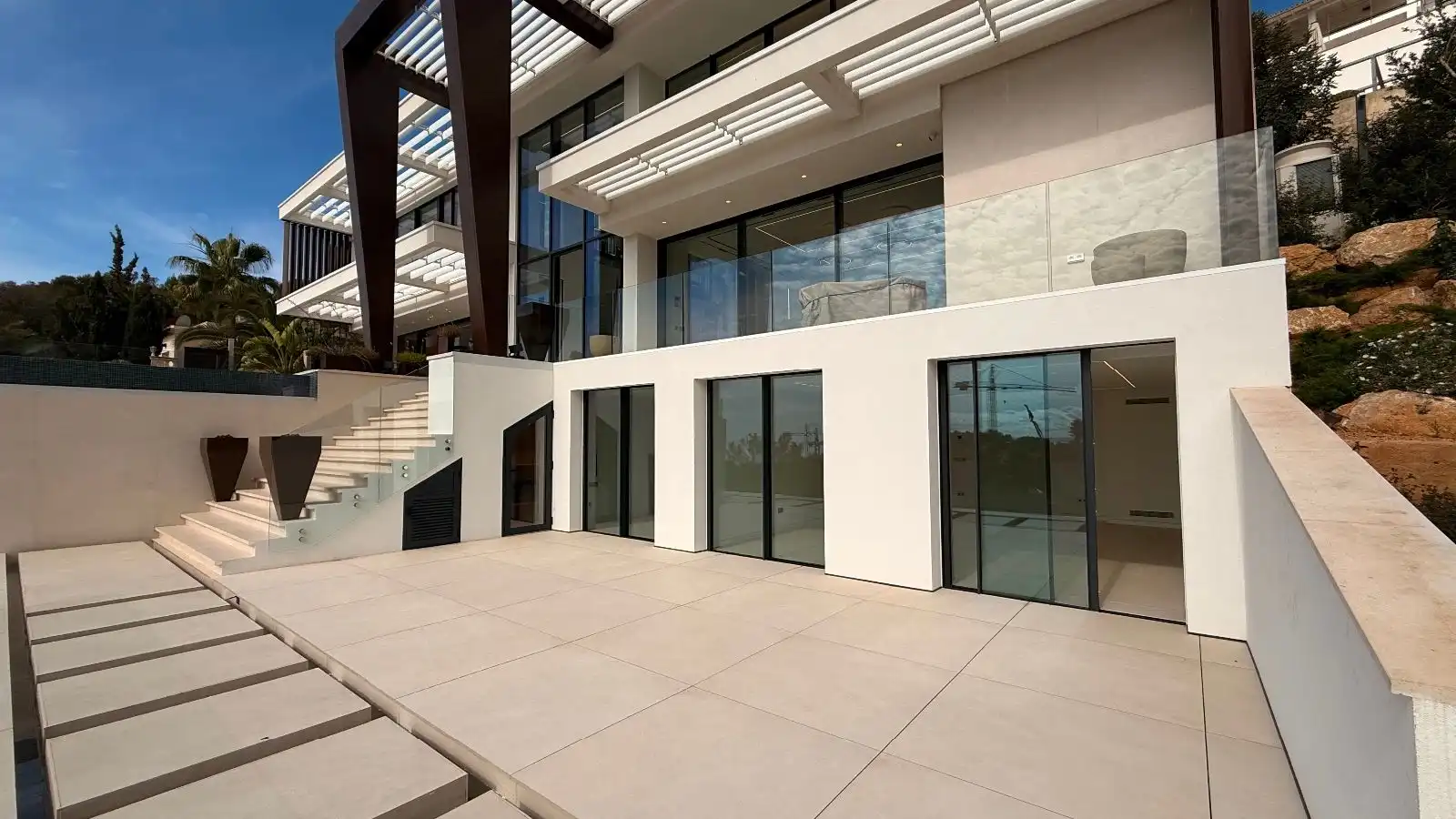 Exterior view of Houses for sale in Calvià  with Air Conditioner, Heating and Private garden