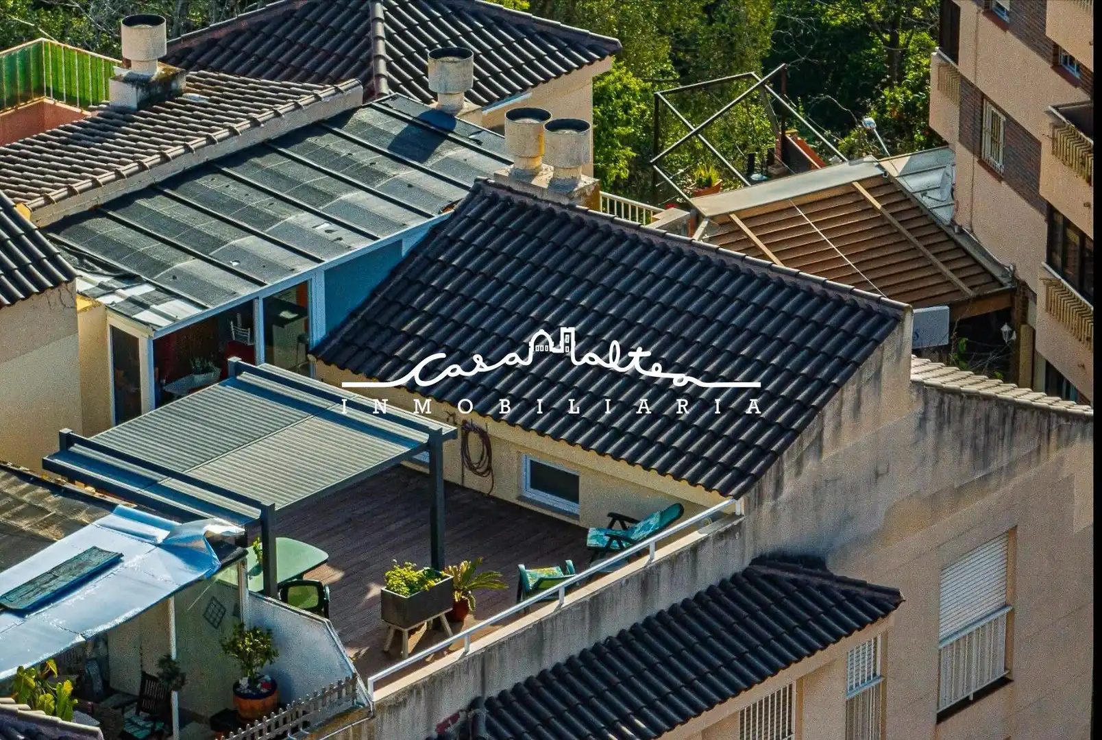 Terrace of Attic for sale in Polop  with Air Conditioner, Terrace and Furnished