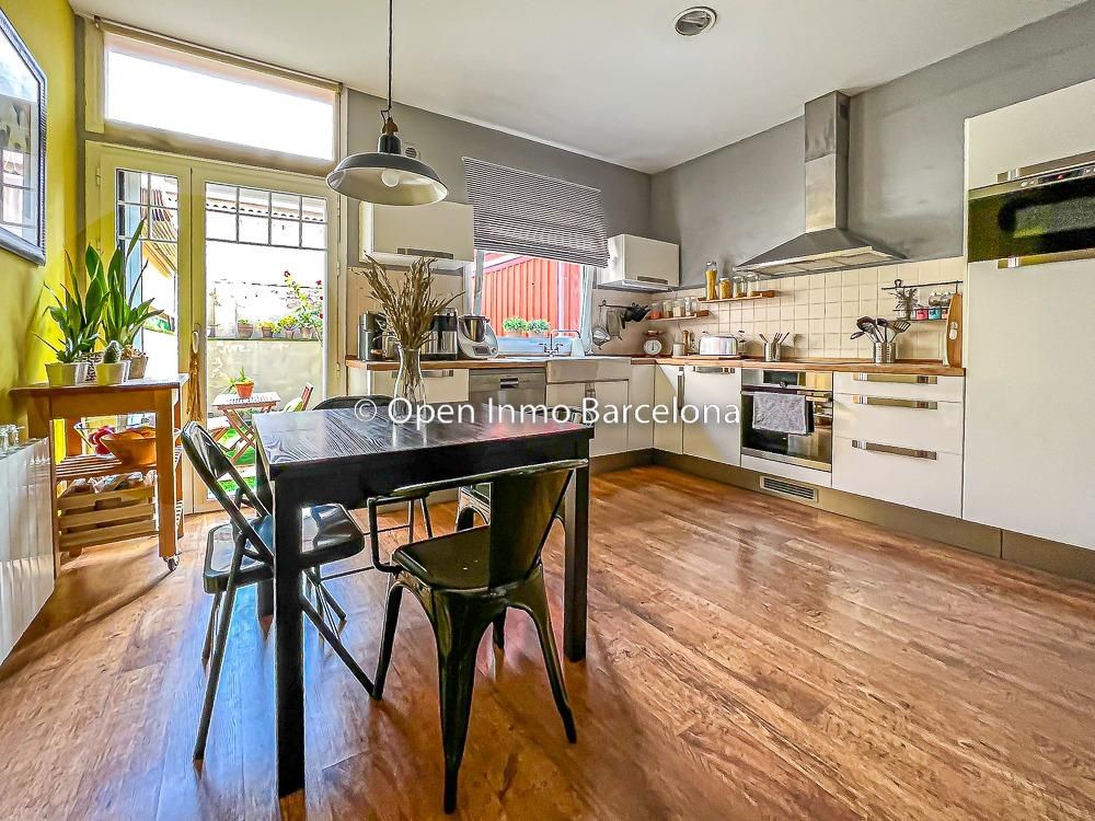 Kitchen of House or chalet for sale in Vilanova i la Geltrú  with Air Conditioner, Heating and Parquet flooring