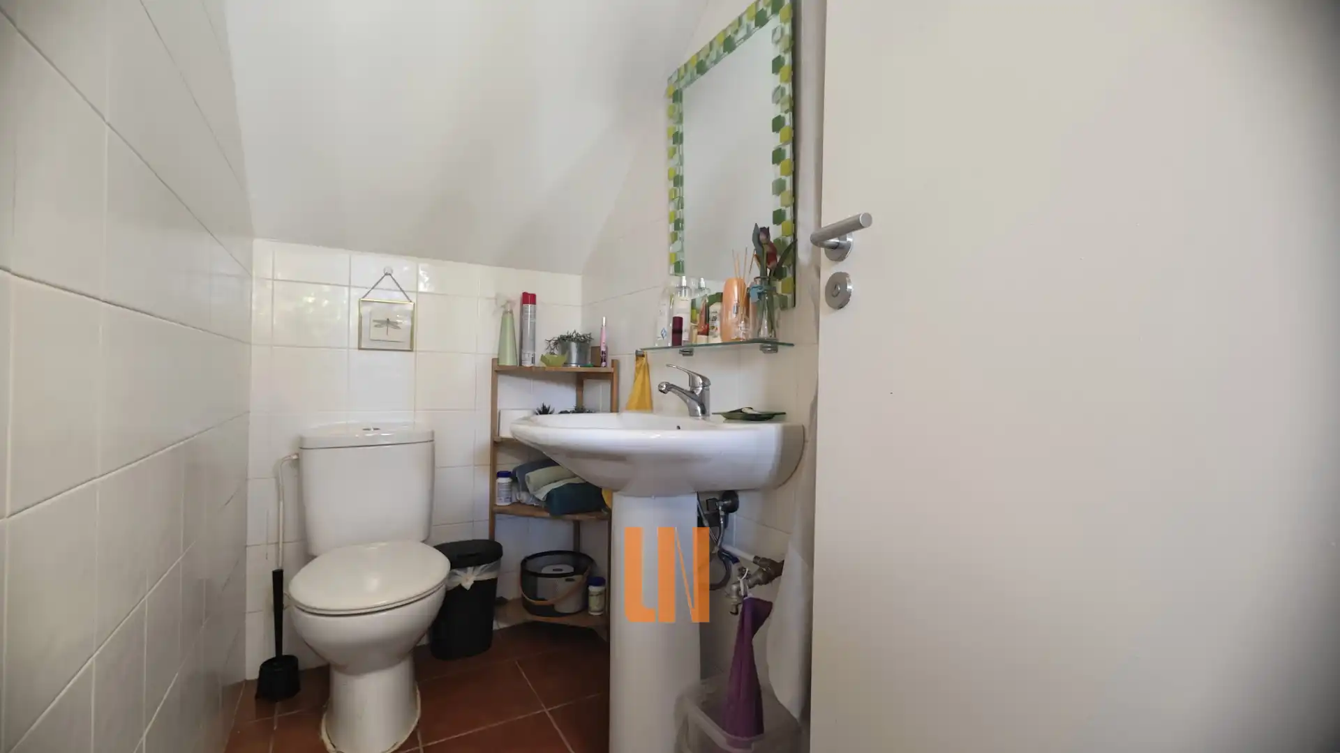 Badezimmer von Geschaftsraum zum Verkauf in Sada (A Coruña) mit Möbliert und Internet