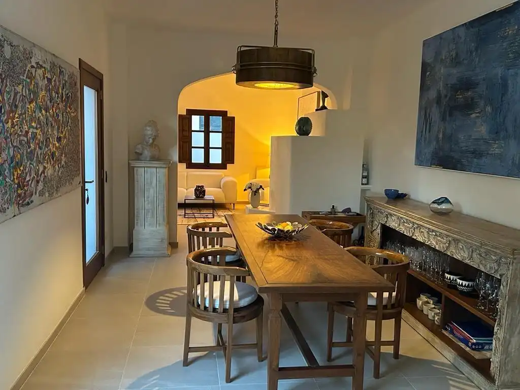 Dining room of Houses for sale in Andratx  with Air Conditioner, Heating and Private garden