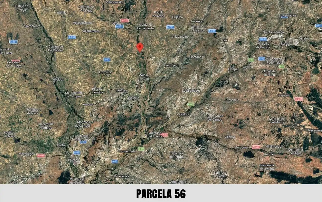 Terreno en venta en Palacios de Riopisuerga
