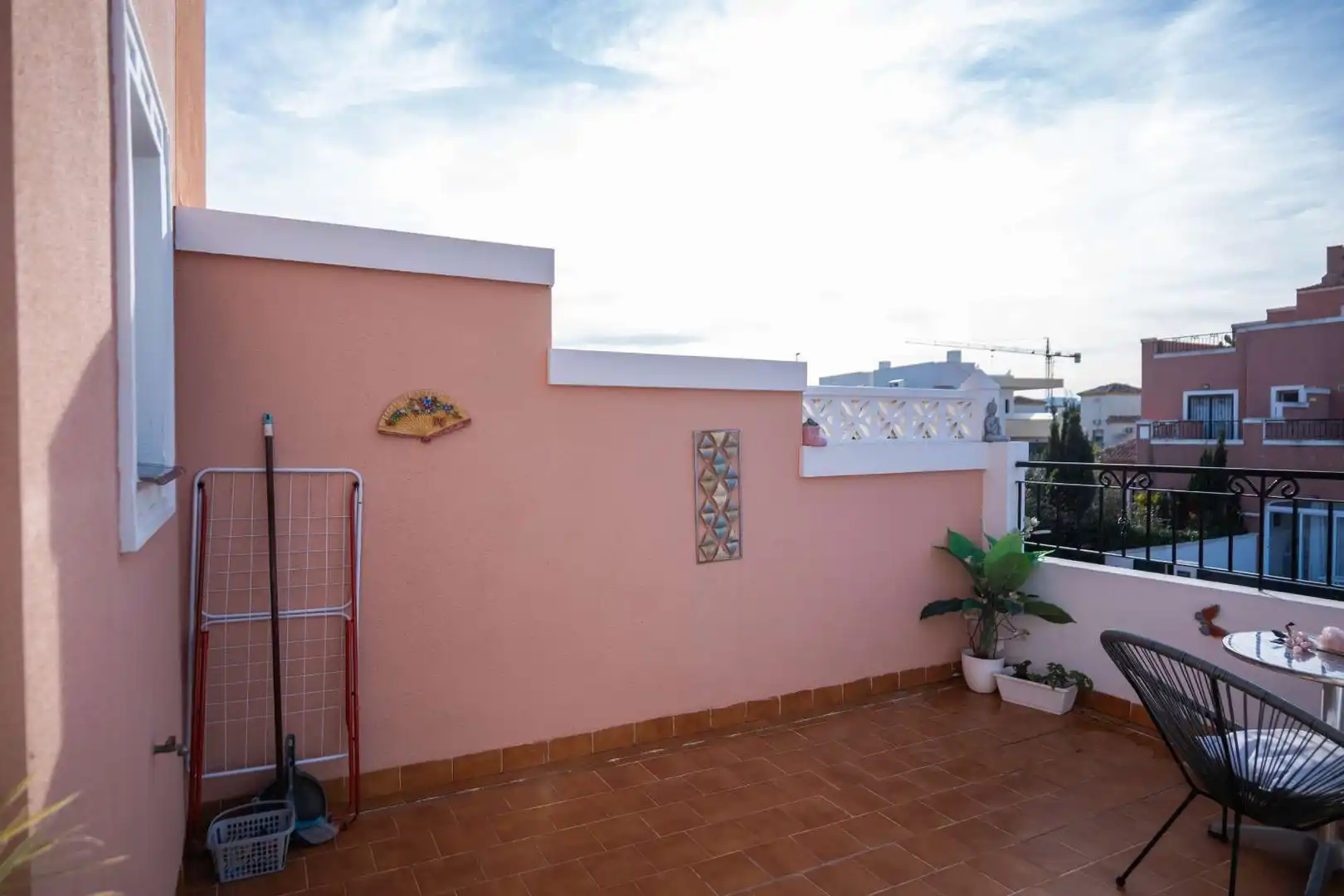 Terrassa de Casa adosada en venda en Los Montesinos amb Aire condicionat, Jardí privat i Terrassa