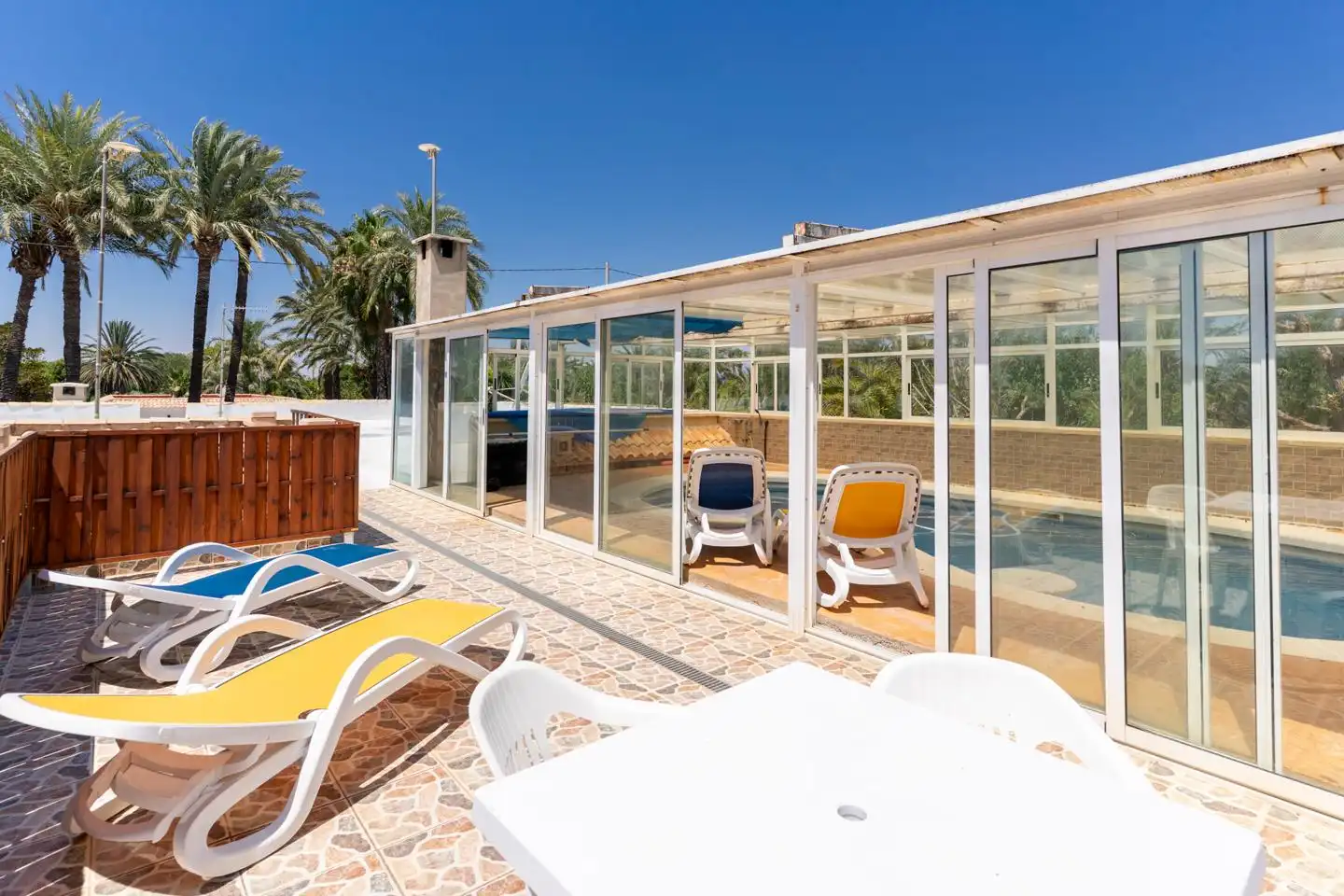 Swimming pool of Houses for sale in Elche / Elx  with Air Conditioner, Private garden and Terrace
