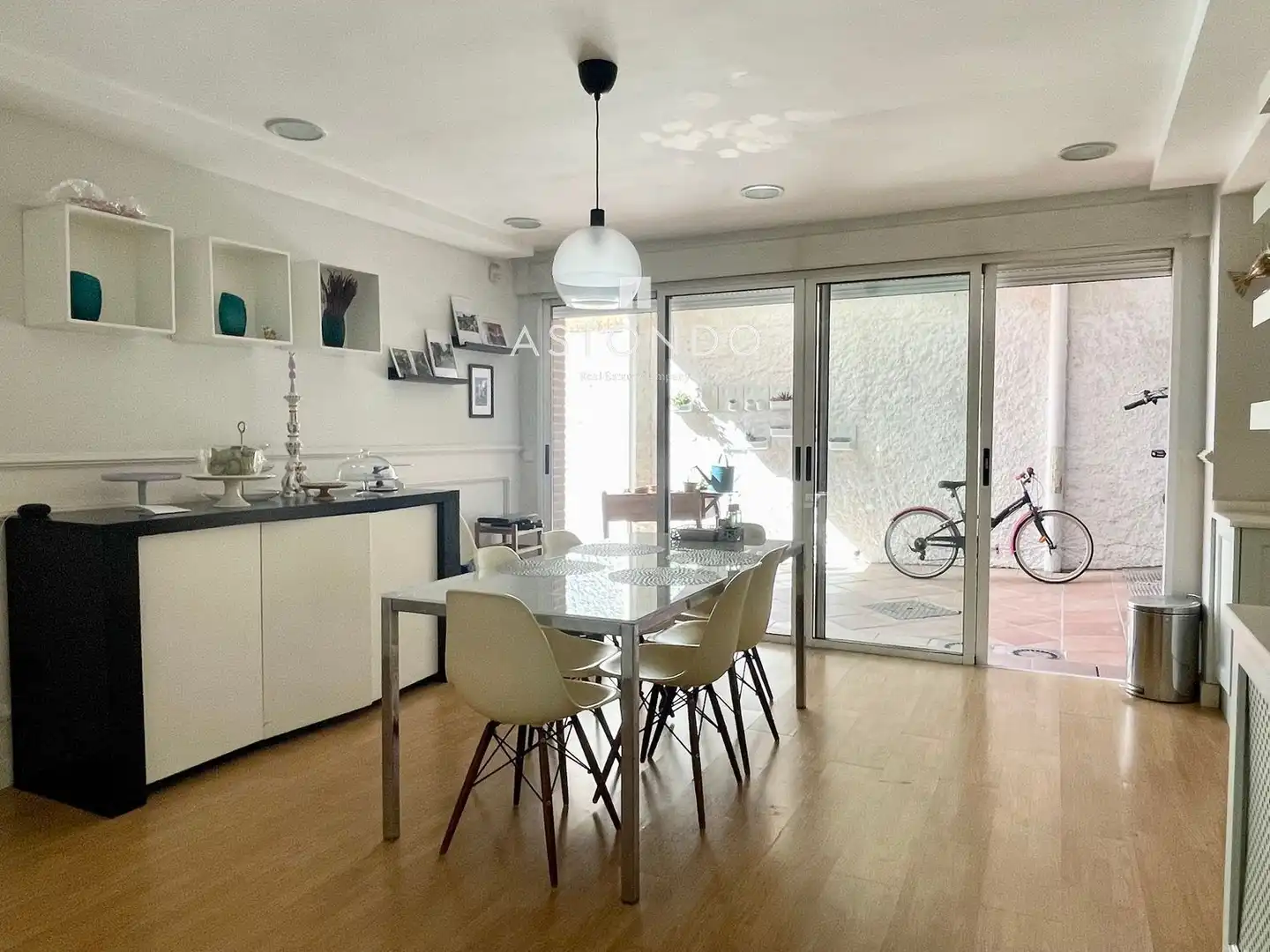 Dining room of Houses for rent in Madrid  with Air Conditioner, Heating and Terrace