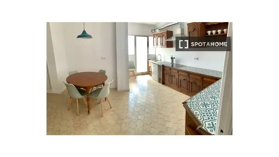Cocina de Piso de alquiler en Cartagena con Aire acondicionado, Calefacción y Amueblado
