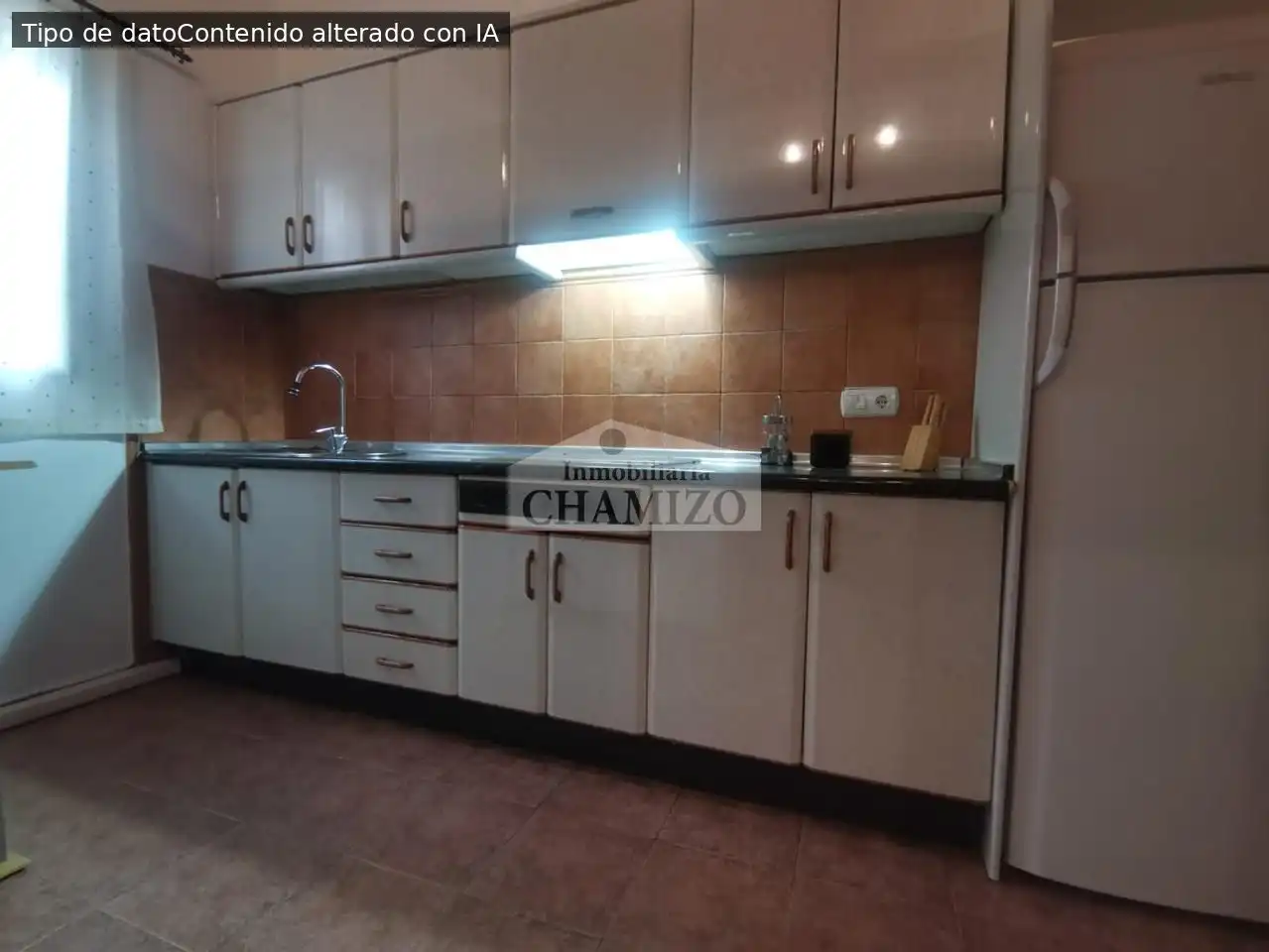 Cocina de Casa o chalet en venta en Campanario con Jardín privado, Trastero y Piscina