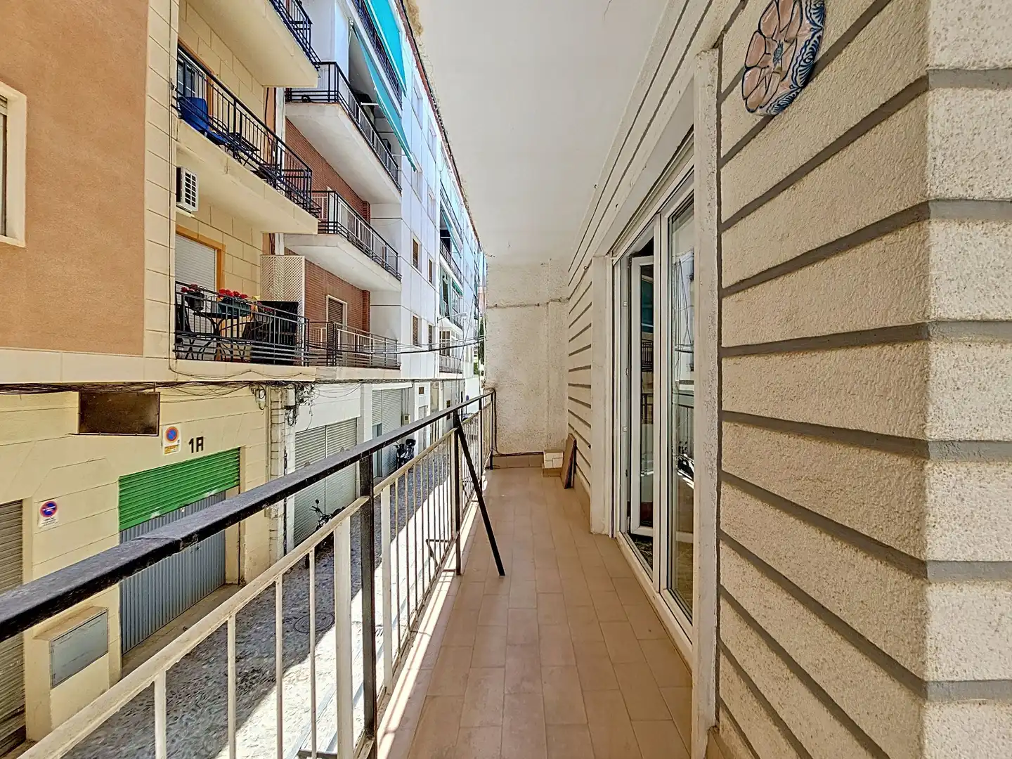 Balcony of Flat for sale in Granada  with Heating