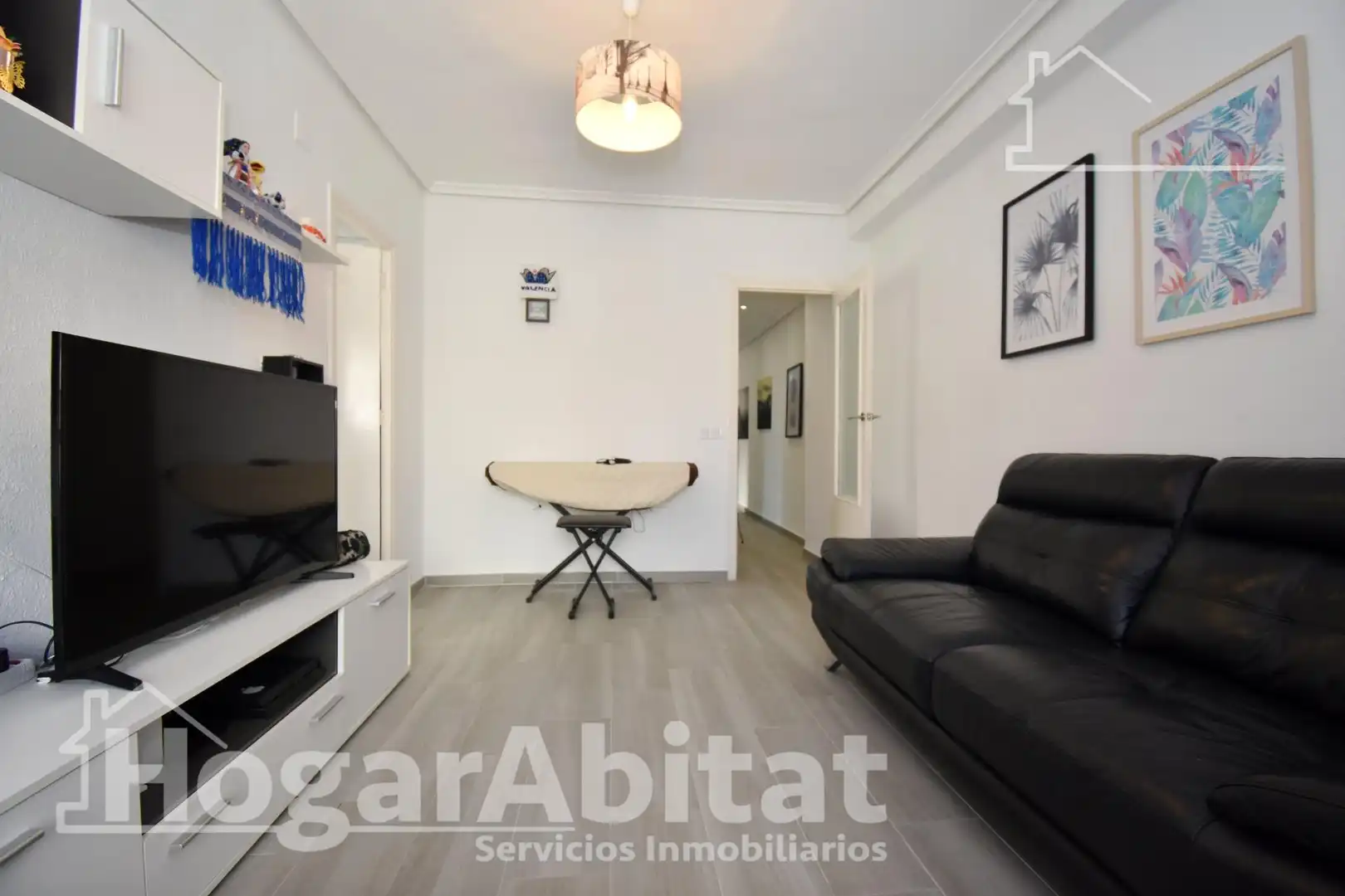 Living room of Flat for sale in Vila-real  with Air Conditioner, Heating and Furnished