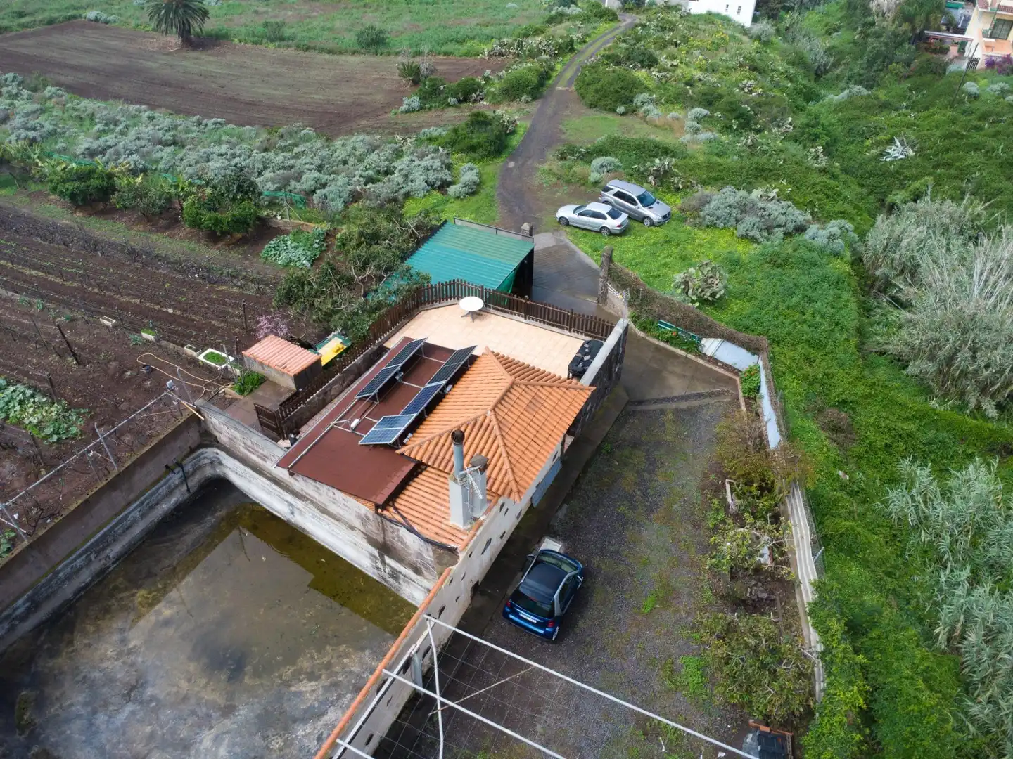 Jardín de Finca rústica en venta en El Sauzal