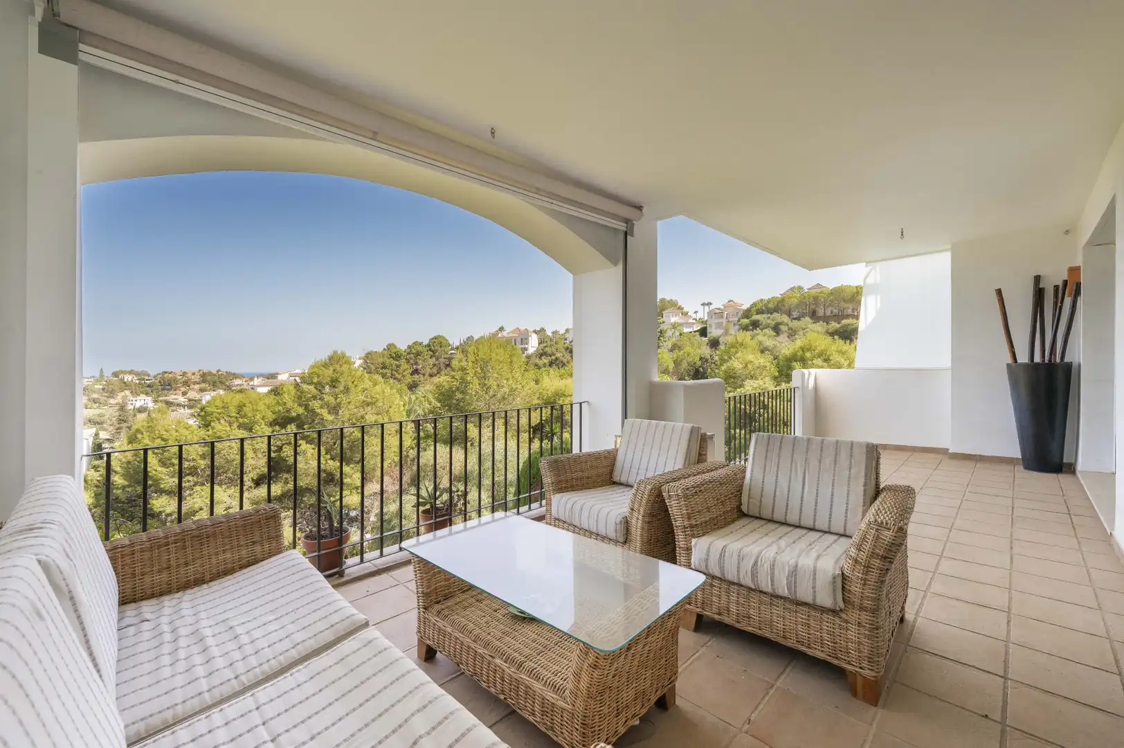 Terrace of Apartments for sale in Benahavís  with Air Conditioner, Terrace and Storage room