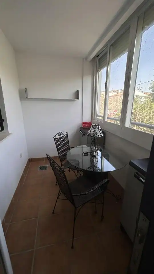 Terrassa de Planta baixa de lloguer en Rincón de la Victoria amb Parquet, Terrassa i Moblat