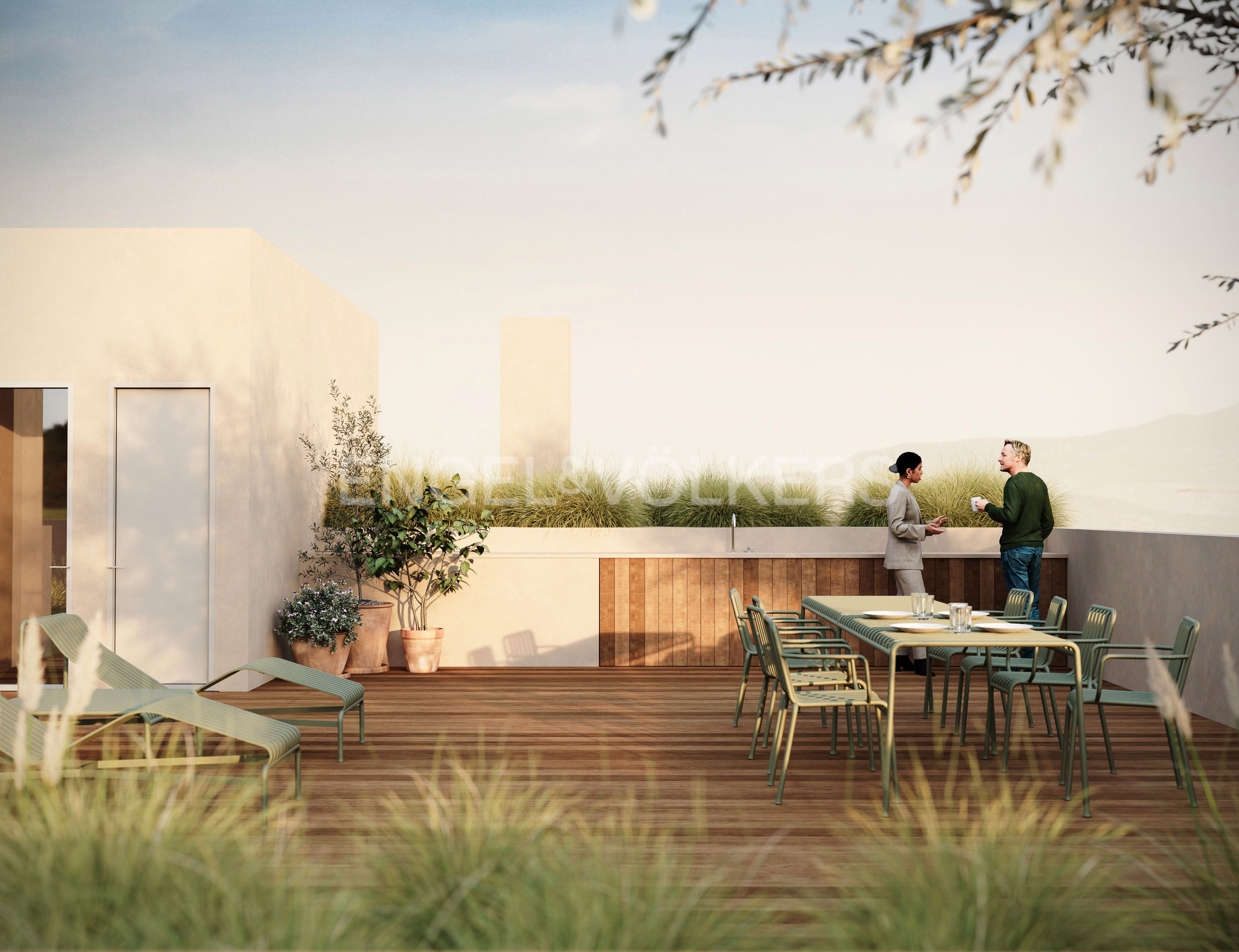 Terrace of Apartment for sale in  Barcelona Capital  with Air Conditioner, Heating and Terrace