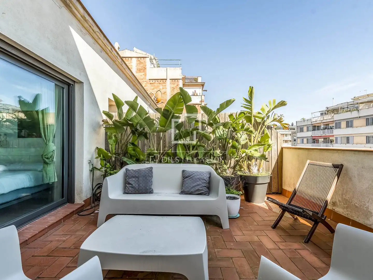 Terraza de Ático en venta en Barcelona con Aire acondicionado, Parquet y Terraza