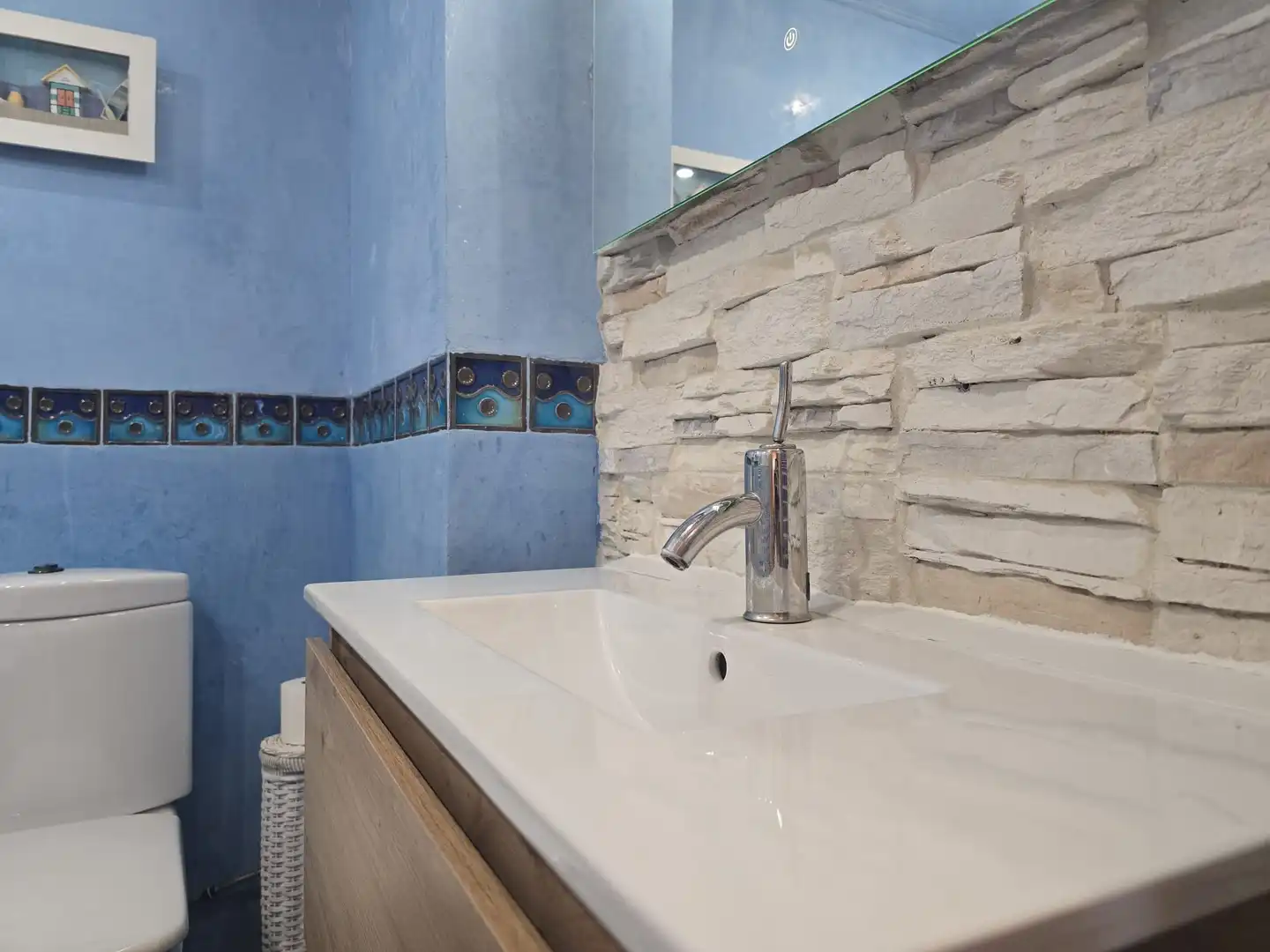 Bathroom of Flat for rent in Calafell  with Heating and Swimming Pool