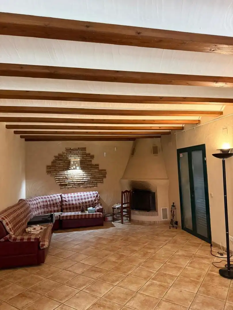 Sala de estar de Casa o chalet en venta en L'Ametlla de Mar  con Calefacción, Terraza y Piscina
