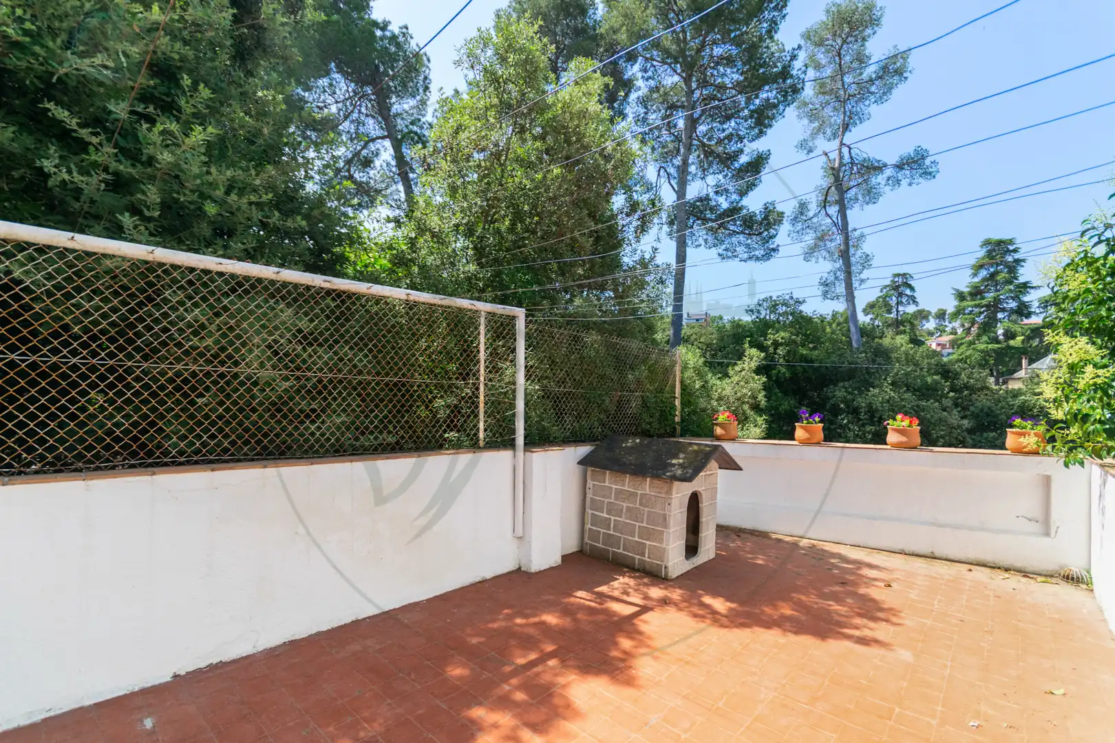 Garden of Houses for sale in Sant Cugat del Vallès  with Heating, Private garden and Parquet flooring