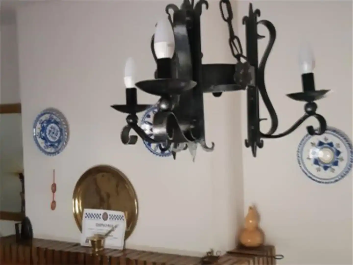 Comedor de Casa o chalet de alquiler en Navaluenga con Jardín privado, Amueblado y Balcón