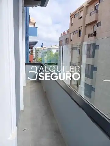 Balcony of Flat for rent in Centro