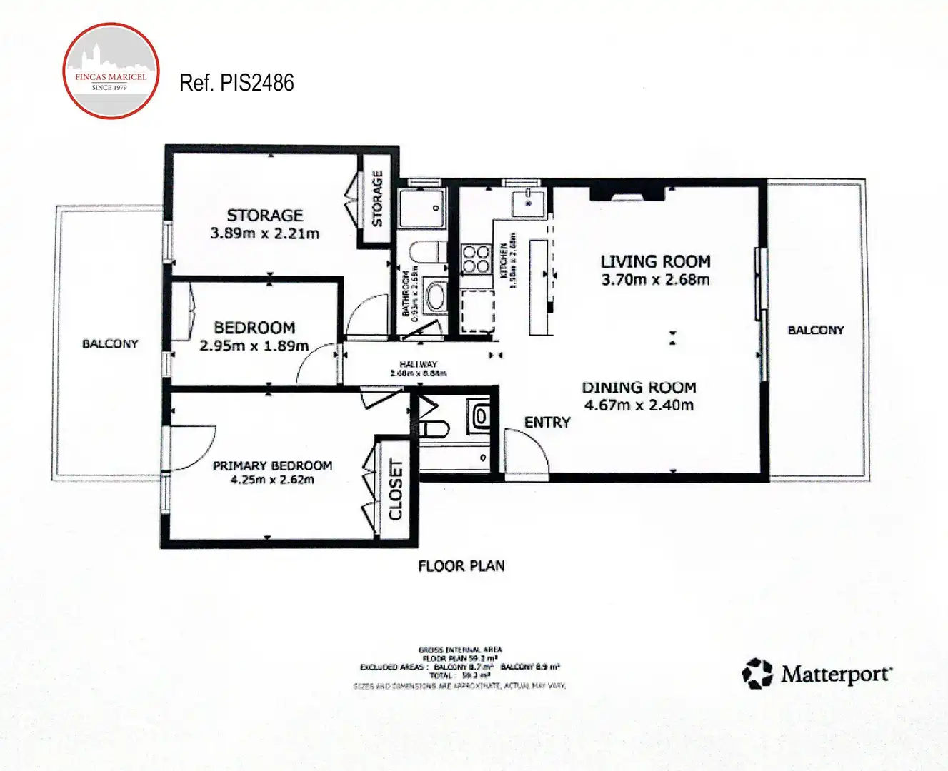 Piso en venta en Sitges con Calefacción, Terraza y Piscina comunitaria