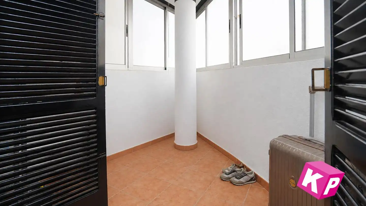 Terrasse von Wohnung zum Verkauf in Santa Pola mit Klimaanlage, Terrasse und Möbliert
