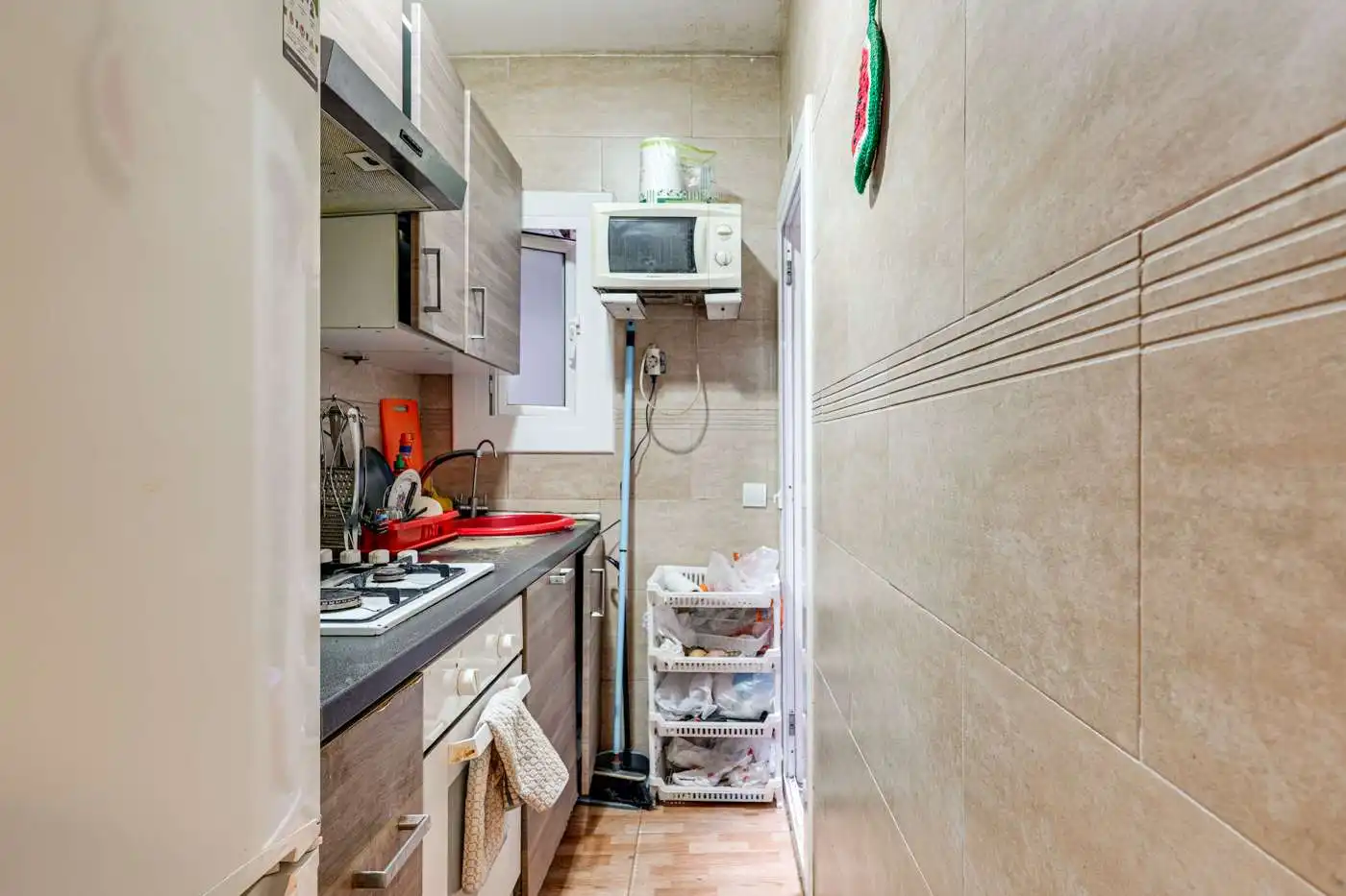 Küche von Wohnung zum Verkauf in Barcelona mit Heizung und Möbliert