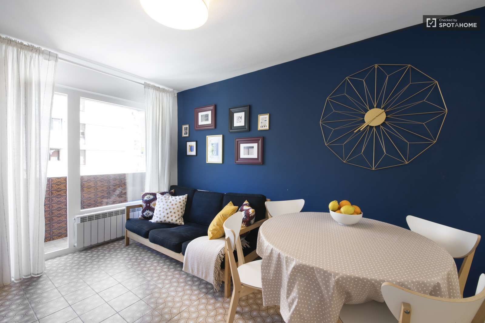 Sala de estar de Apartamento para compartir en Errenteria con Aire acondicionado, Calefacción y Terraza