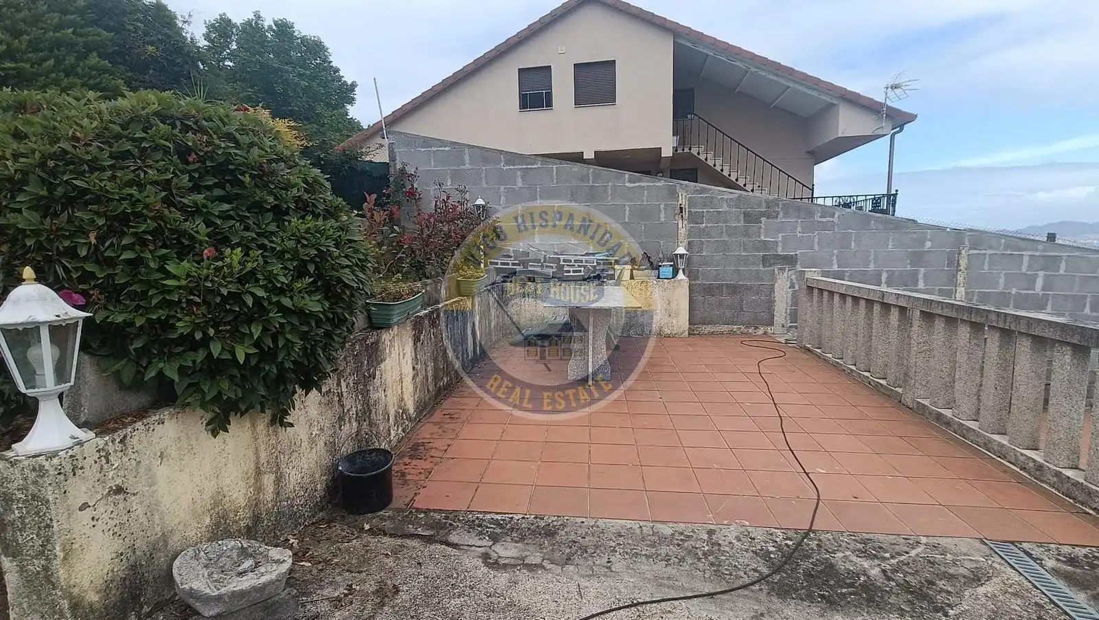Terraza de Casa o chalet en venta en Vigo  con Calefacción, Jardín privado y Terraza
