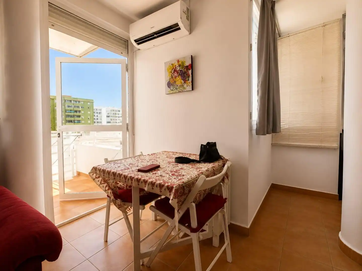 Balcony of Flat for sale in Torremolinos  with Air Conditioner, Terrace and Community pool