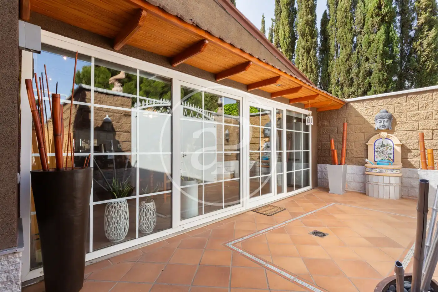 Terraza de Casa o chalet en venta en Elda con Aire acondicionado, Calefacción y Jardín privado