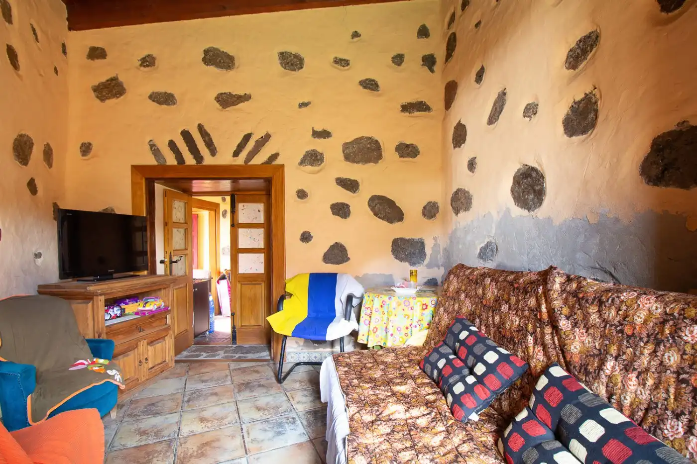 Sala de estar de Casa o chalet en venta en Tinajo con Terraza