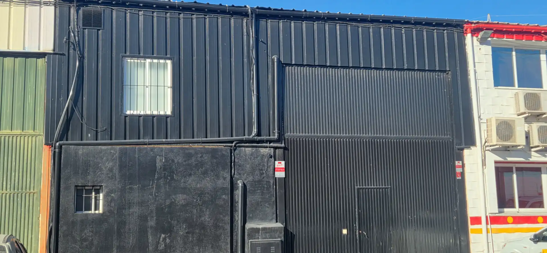 Exterior view of Industrial buildings for sale in Mijas  with Alarm