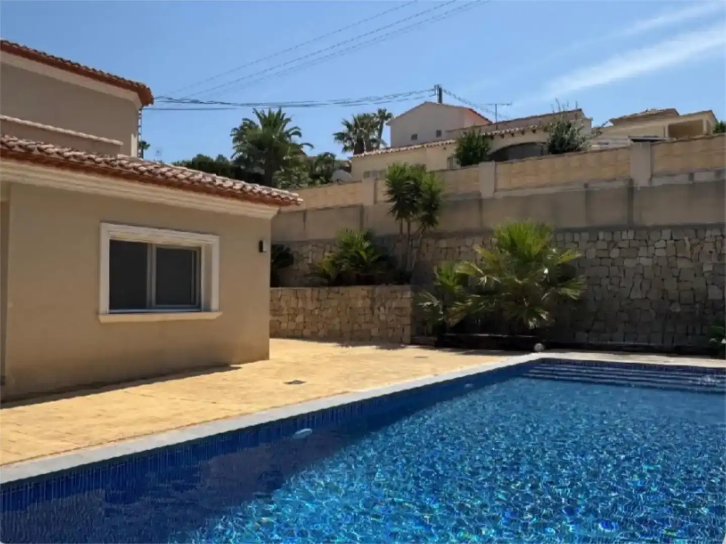 Piscina de Casa o xalet en venda en Calpe / Calp amb Aire condicionat, Piscina i Balcó