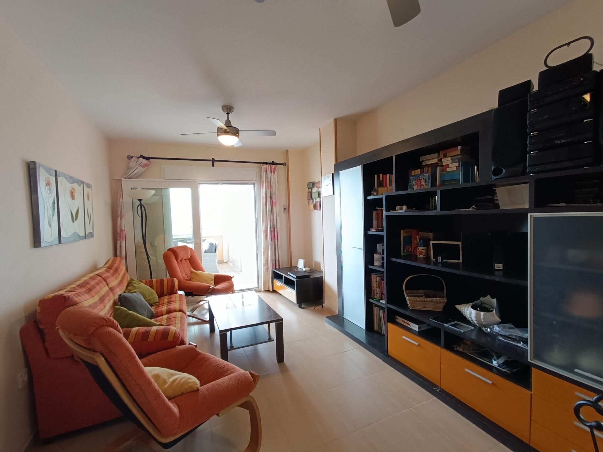 Sala d'estar de Àtic en venda en Roquetas de Mar amb Aire condicionat, Calefacció i Terrassa