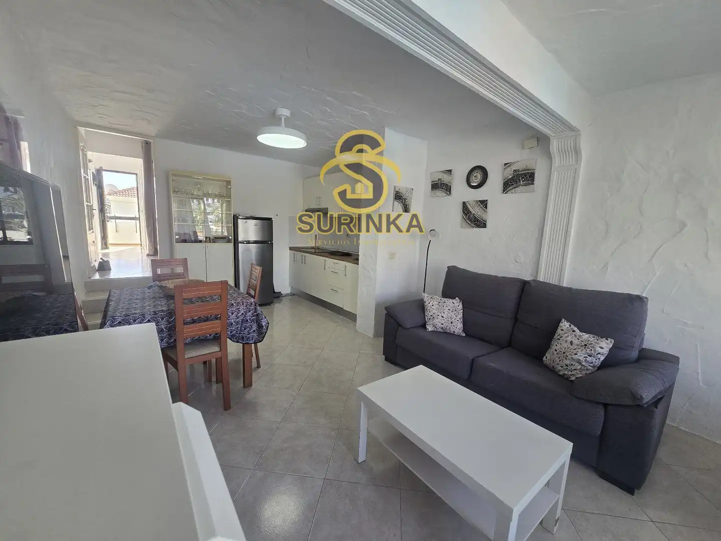 Sala de estar de Apartamento de alquiler en San Agustín - Bahía Feliz