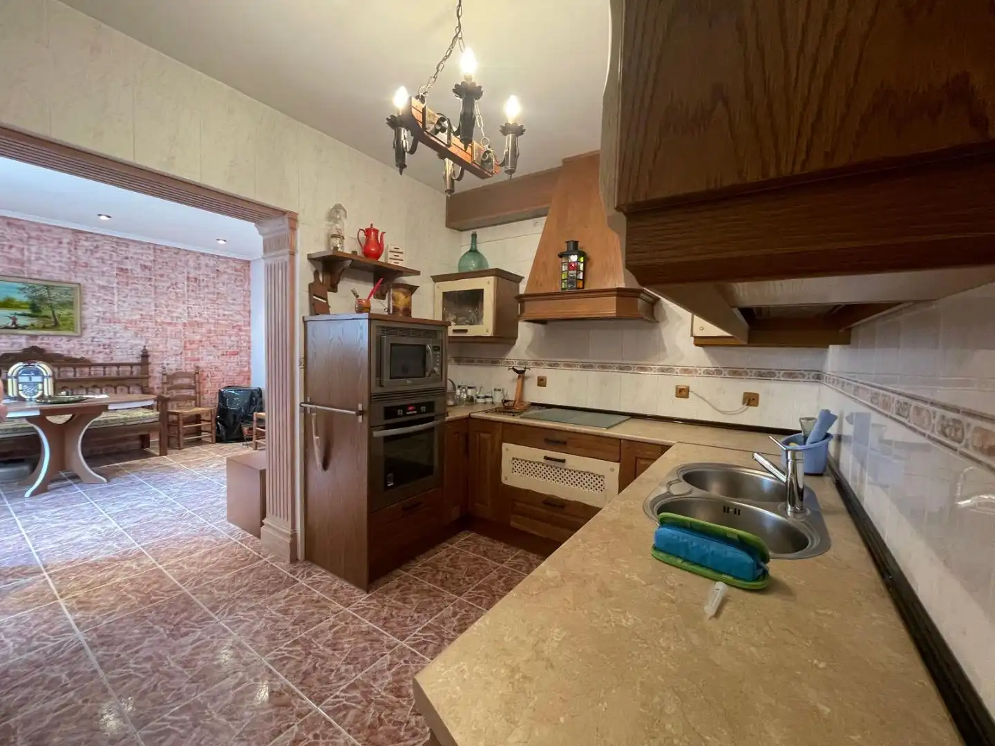 Küche von Haus oder Chalet zum Verkauf in Quintanar de la Orden mit Terrasse