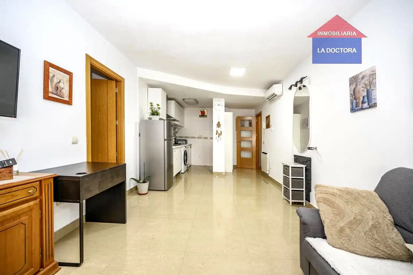 Sala de estar de Piso en venta en El Álamo con Aire acondicionado, Calefacción y Trastero