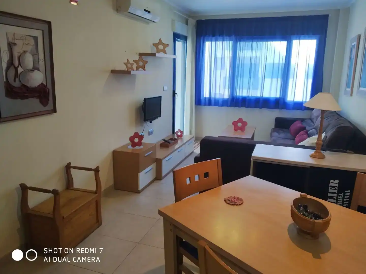 Sala d'estar de Apartament en venda en Alicante / Alacant amb Aire condicionat, Piscina i Balcó
