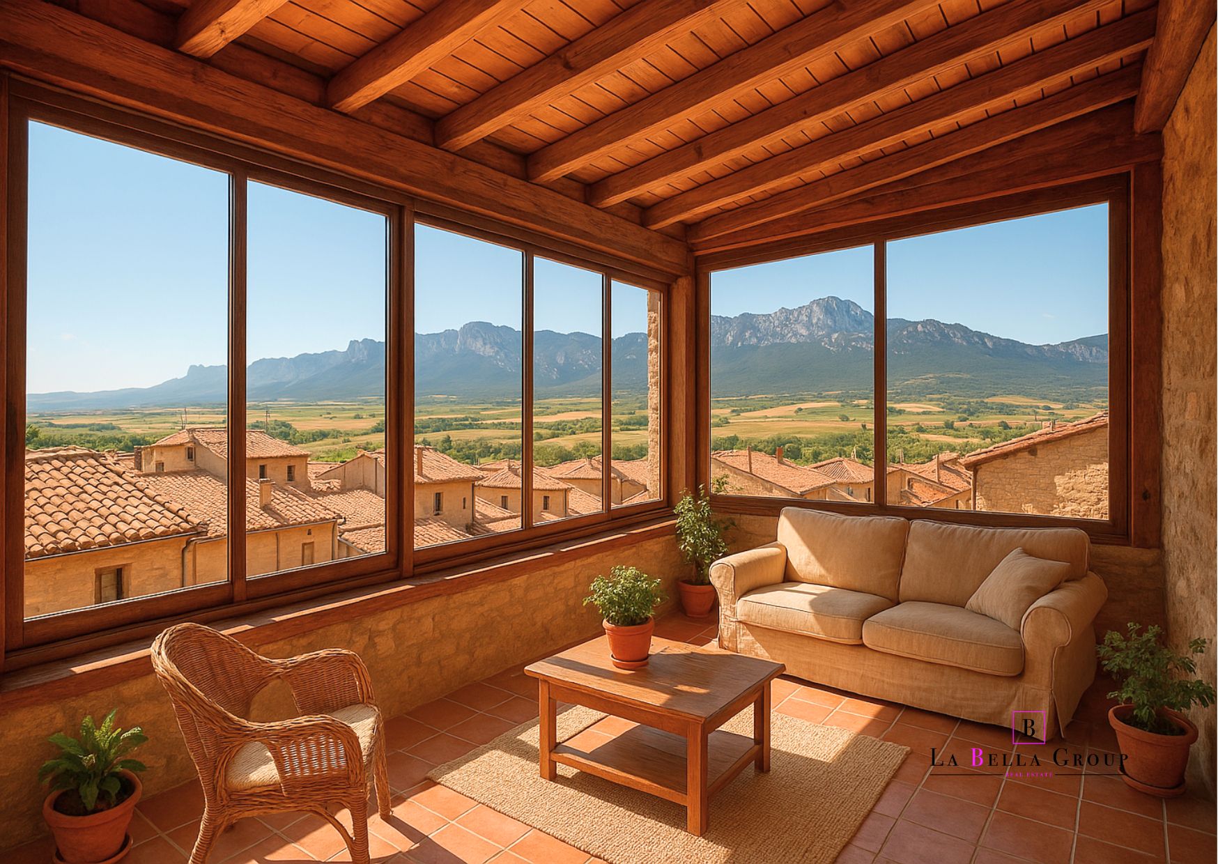 Terraza de Casa o chalet en venta en Samaniego con Balcón
