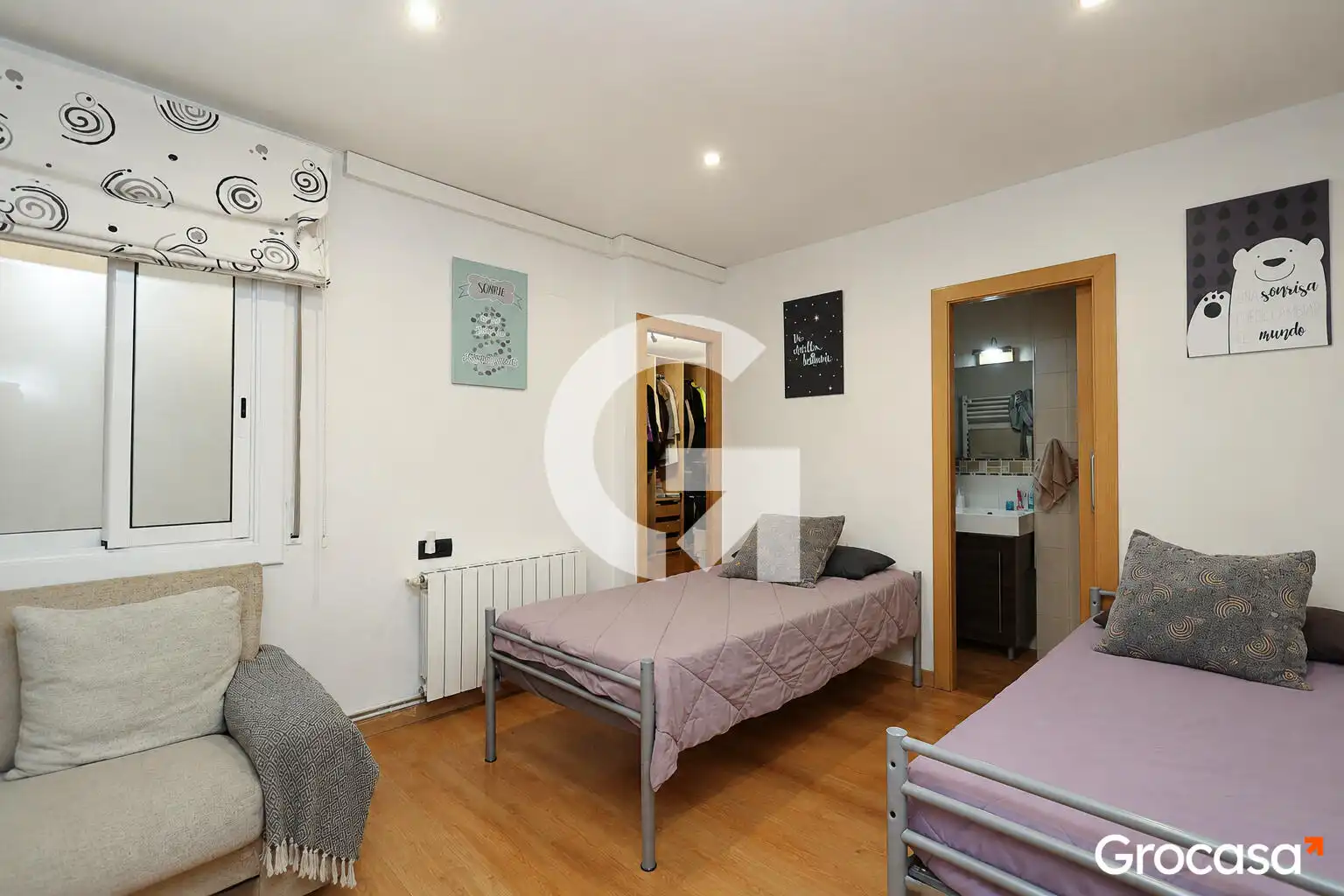 Bedroom of Flat for sale in Gavà  with Air Conditioner, Heating and Oven