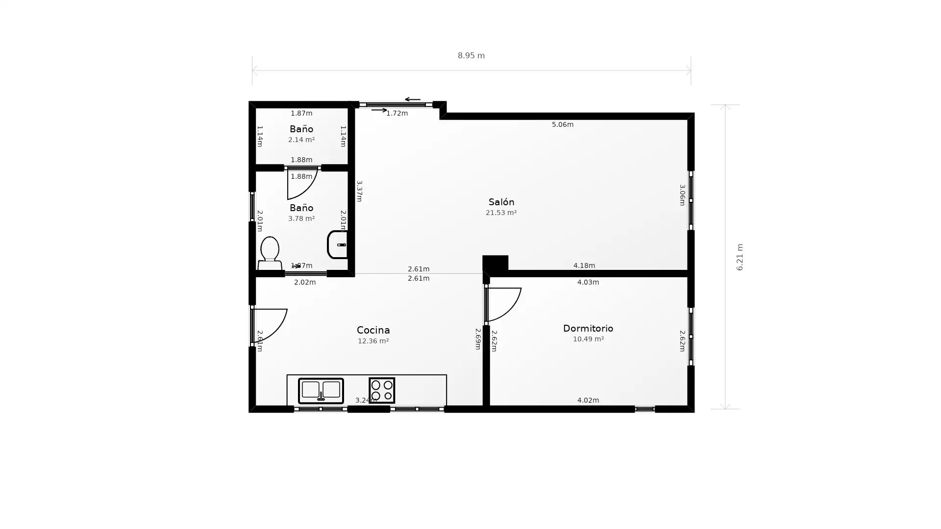 Haus oder Chalet zum Verkauf in Benicasim / Benicàssim mit Klimaanlage, Privatgarten und Terrasse
