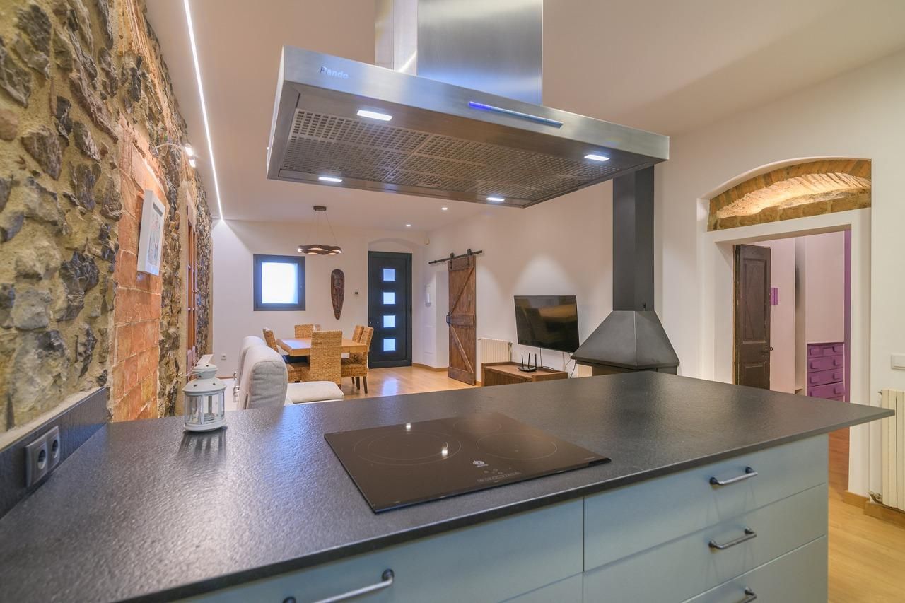 Kitchen of Flat for sale in Callús  with Heating, Terrace and Storage room