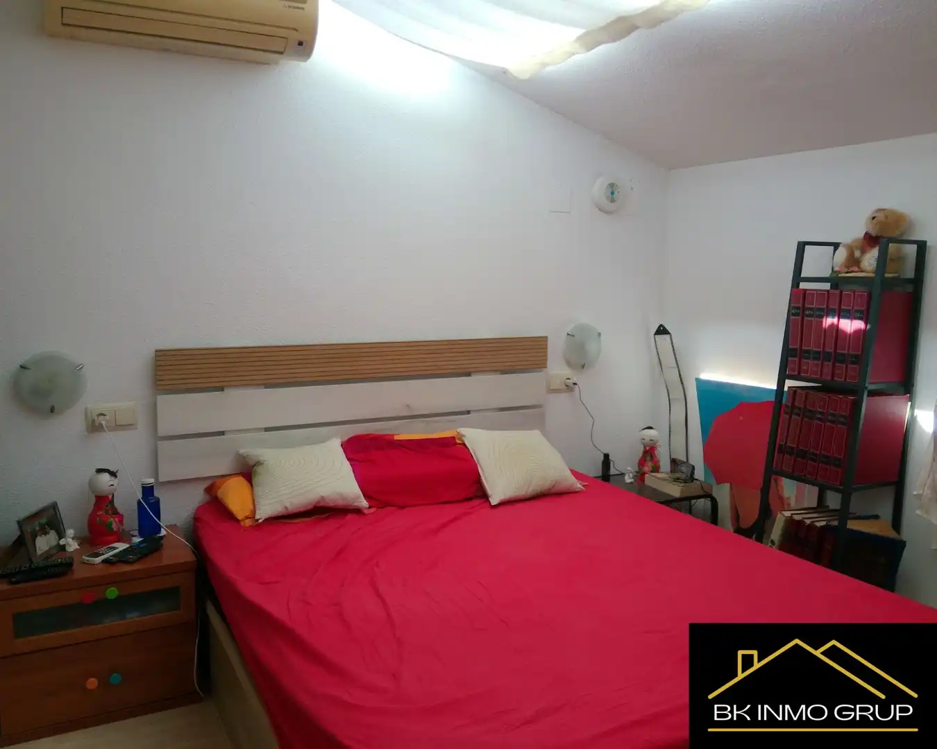 Habitación de Casa adosada en venta en Peñíscola / Peníscola con Aire acondicionado, Jardín privado y Amueblado