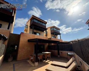 Exterior view of House or chalet for sale in La Oliva  with Terrace and Swimming Pool