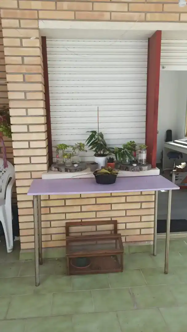 Terraza de Casa o chalet para compartir en Sant Esteve Sesrovires con Lavadora, Microondas y Internet