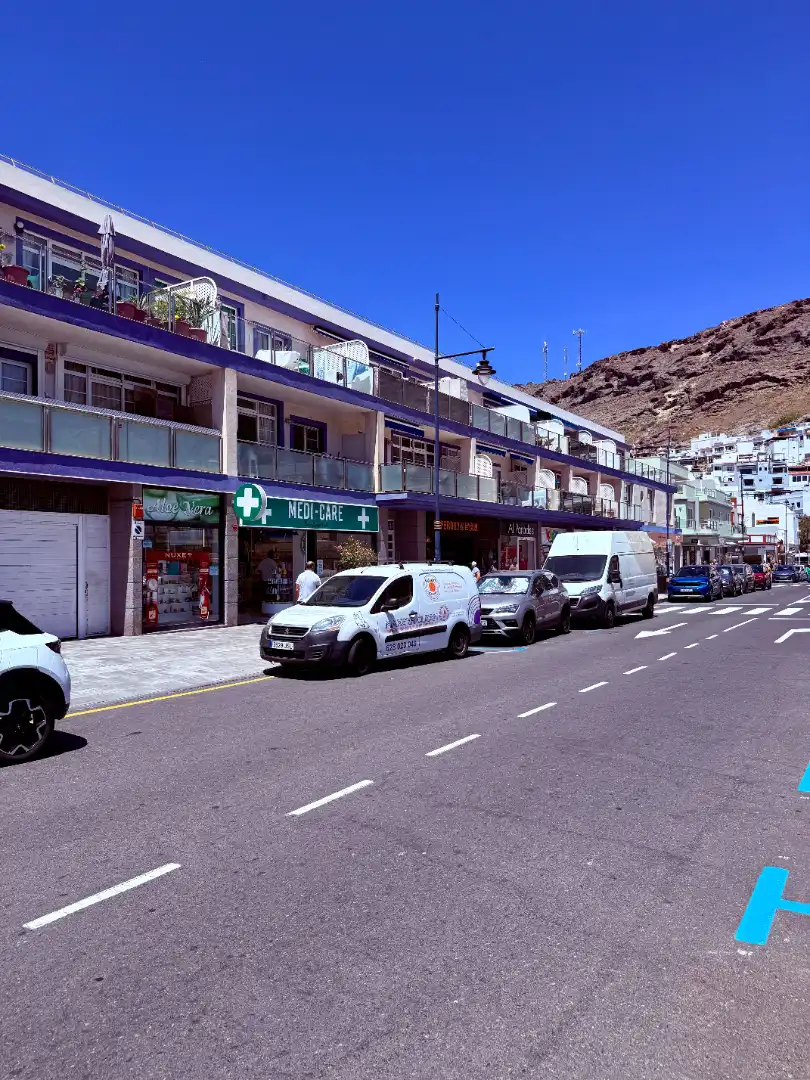Vista exterior de Pis en venda en Mogán amb Aire condicionat i Terrassa