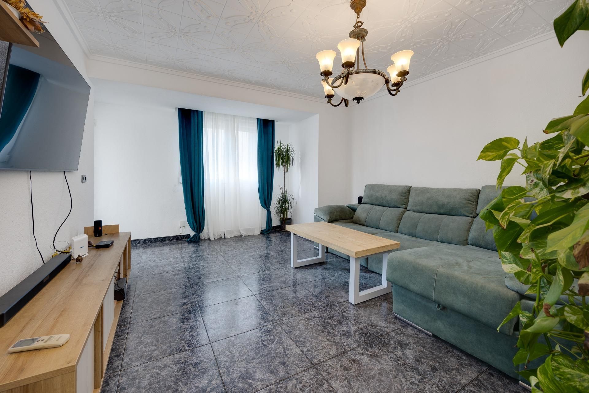 Living room of Apartment for sale in Torrevieja  with Air Conditioner, Terrace and Storage room
