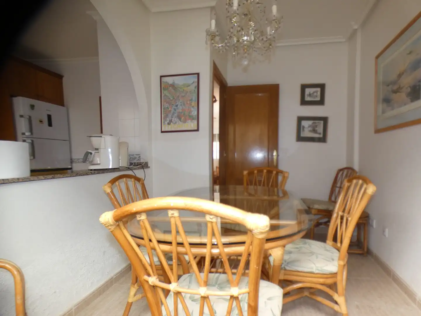 Comedor de Casa adosada en venta en San Pedro del Pinatar con Aire acondicionado, Jardín privado y Amueblado